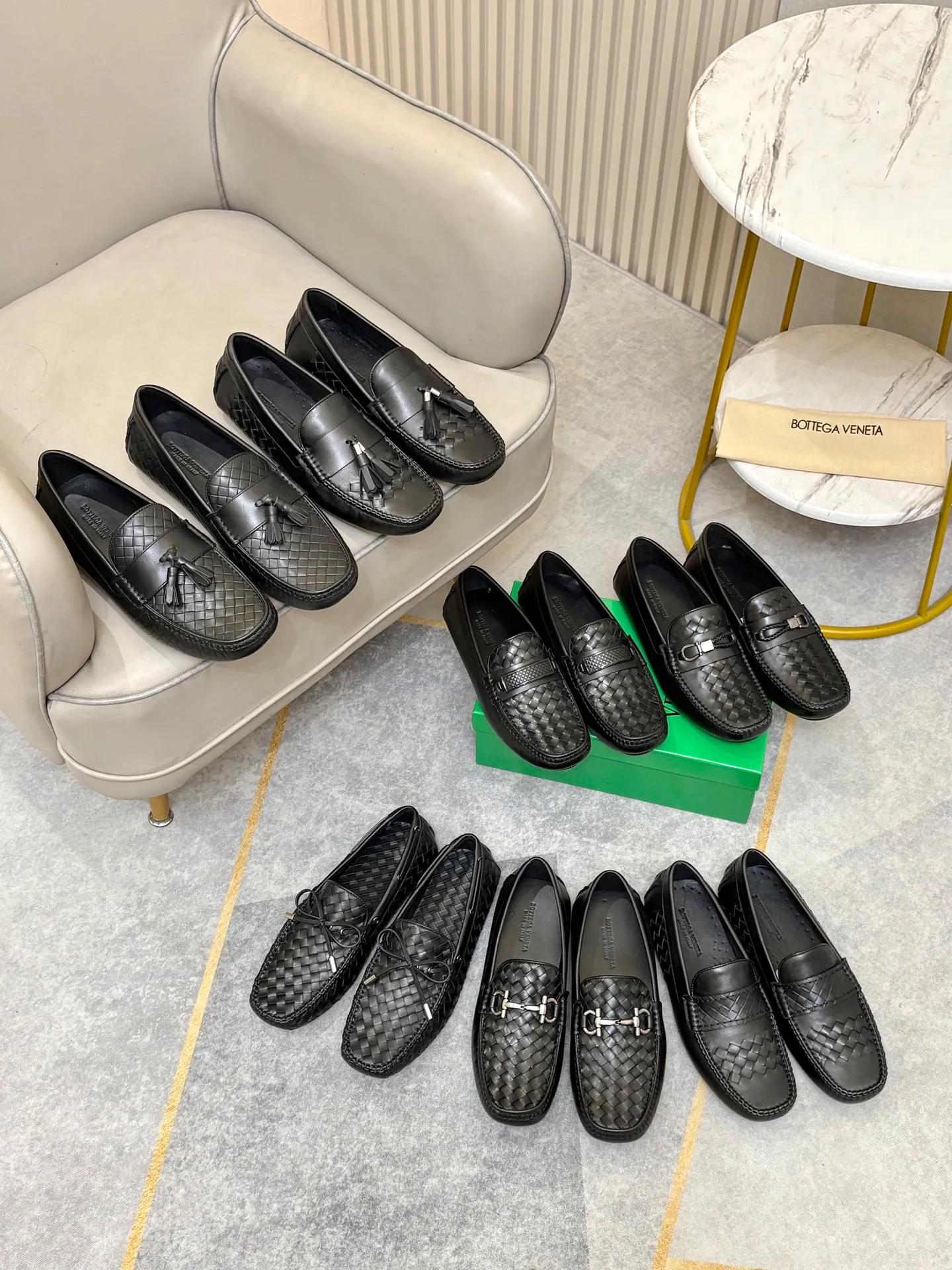 P420💰 (Niu Li + Niu Pad) [BV] The latest hot style‼ ️Casual men's shoes, uppers imported first-layer cowhide ➕Full imported cowhide lining✔️Exquisite workmanship, excellent foot feel, special rubber soles✔️, cool and fashionable, the latest fashion, fashionable outsole, hurry up.  Code number: 38-44 (can be customized to 37.45, non-refundable)